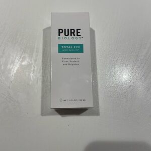 Pure Biology Total Eye Cream with Hyaluronic Acid, Baobab Oil & Anti Aging